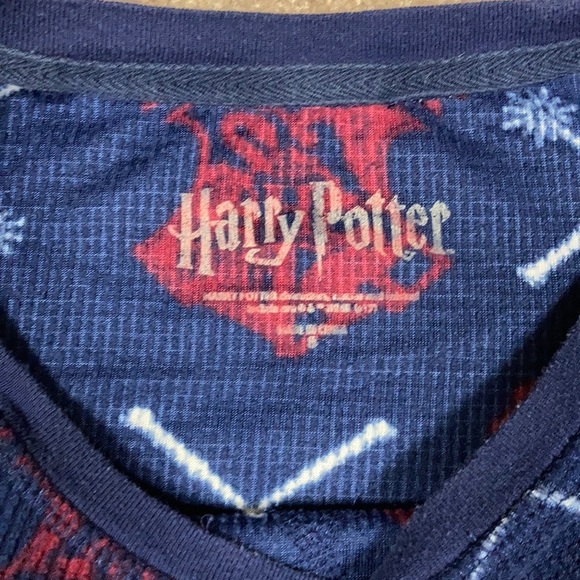 Harry Potter sleepwear polyester sm top xs bottom - Picture 3 of 10
